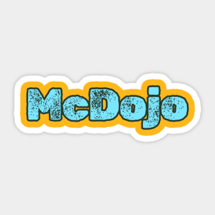 MCDOJO Sticker